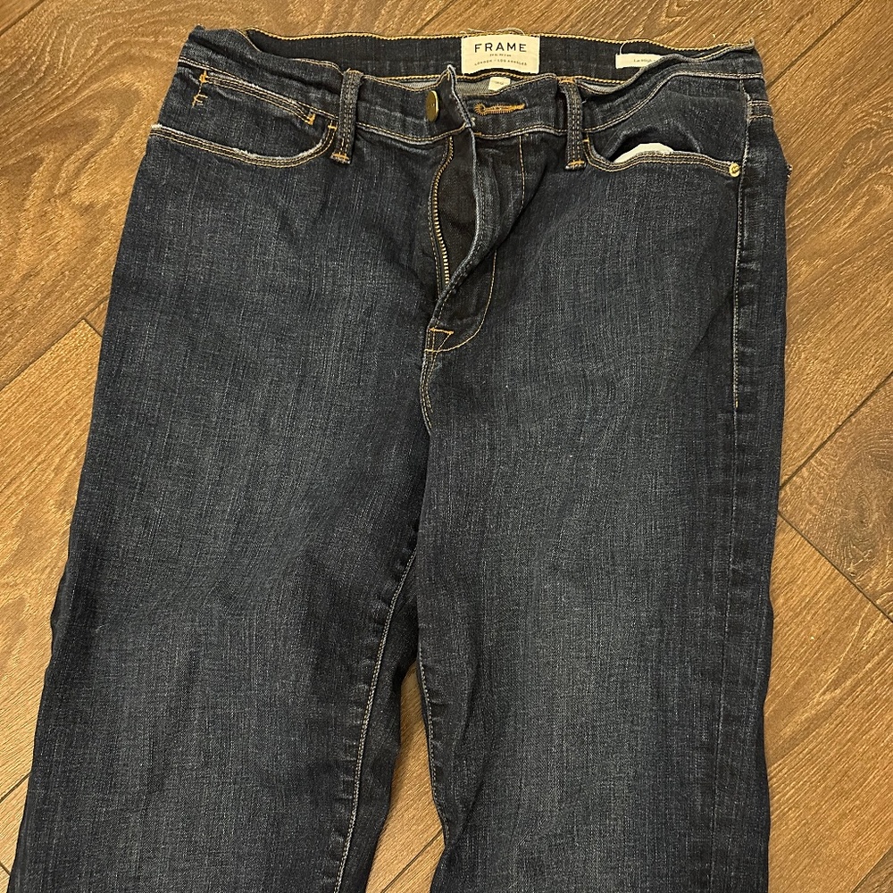 Frame Le hi straight denim jeans - Picture 1 of 2